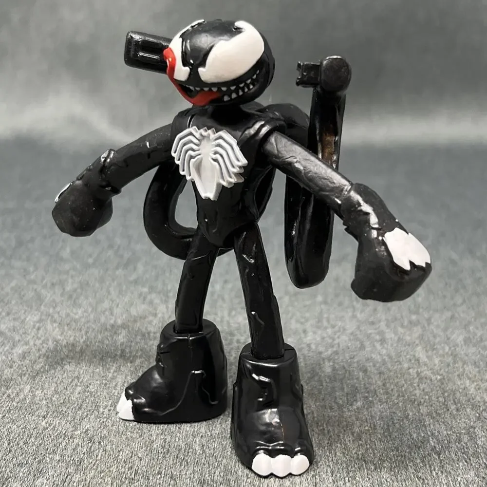Play-Doh Marvel Venom Action Figure 4 Inch Bendy Flexible Hasbro Replacement